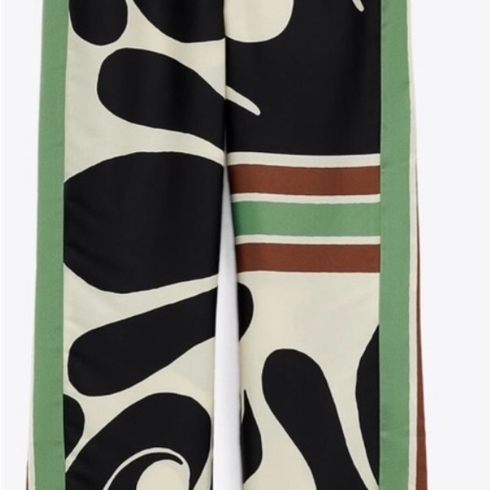 Zara Printed Wide Leg Trousers - Picture 2 of 9